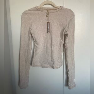 NWT Skims cotton jersey long sleeve